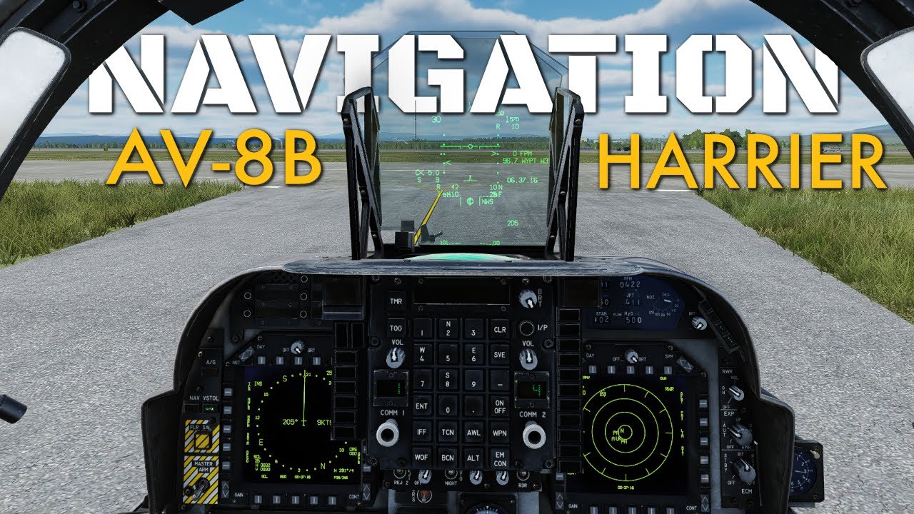 AV-8B Harrier: Navigation Systems Tutorial 2025! | DCS World