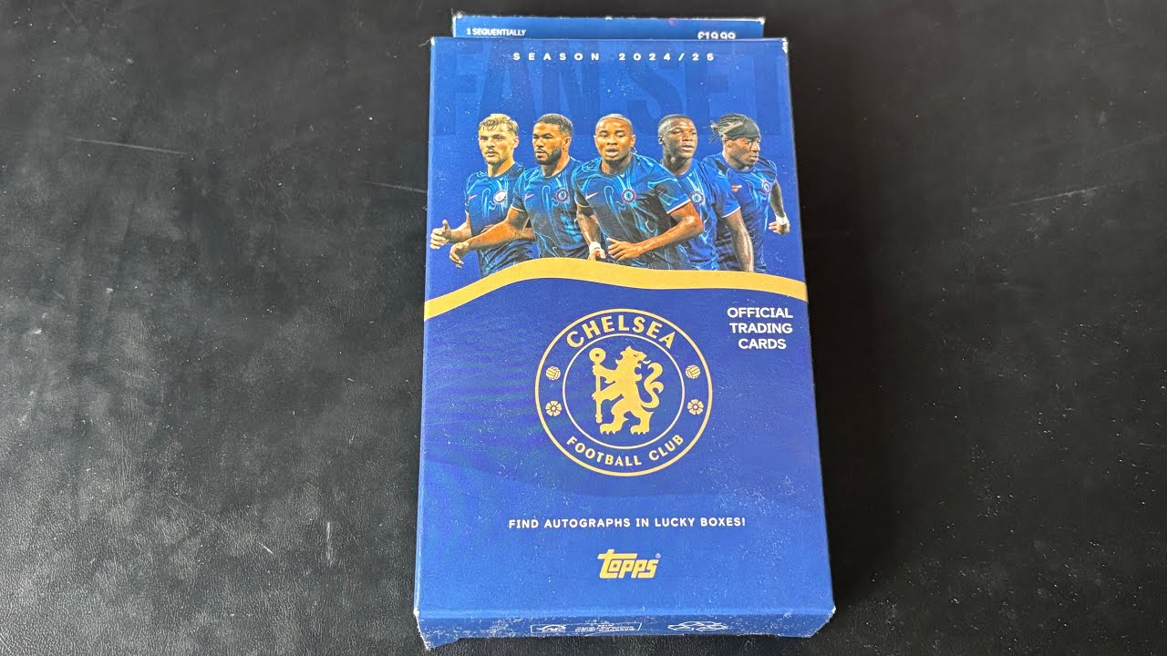 GREAT NUMBERED LEGEND! Topps Chelsea FAN SET 2024/25