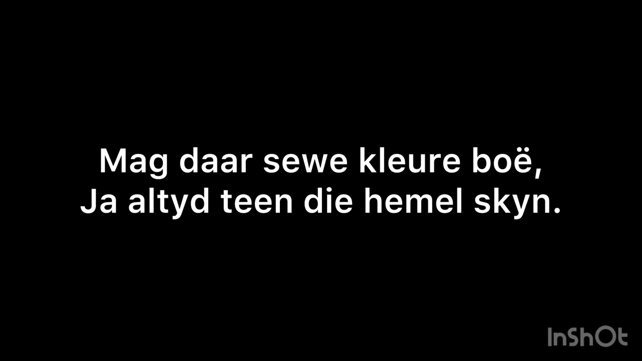 Goy Kay - Reënboë (Lyric Video).