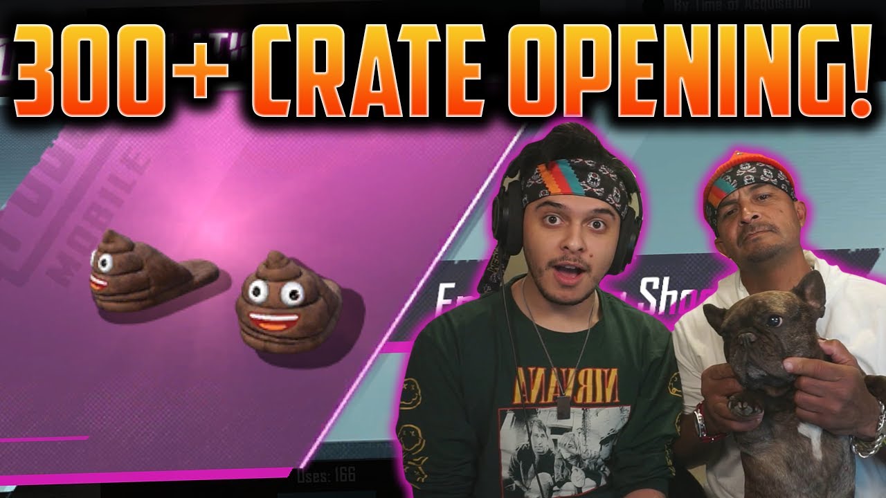 OPENING 300+ CRATES! - Brand New Emoji Crates! (With Special Guest!)