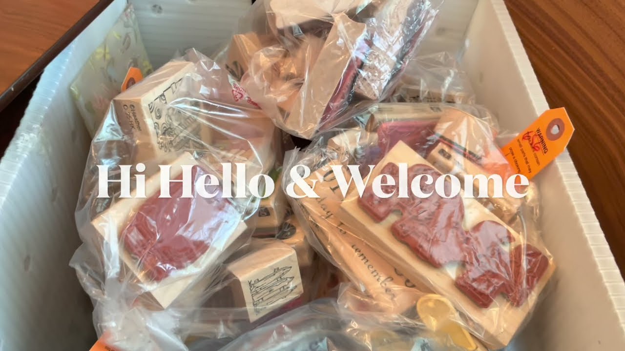 HUGE Rubber Stamp Haul- Part 1
