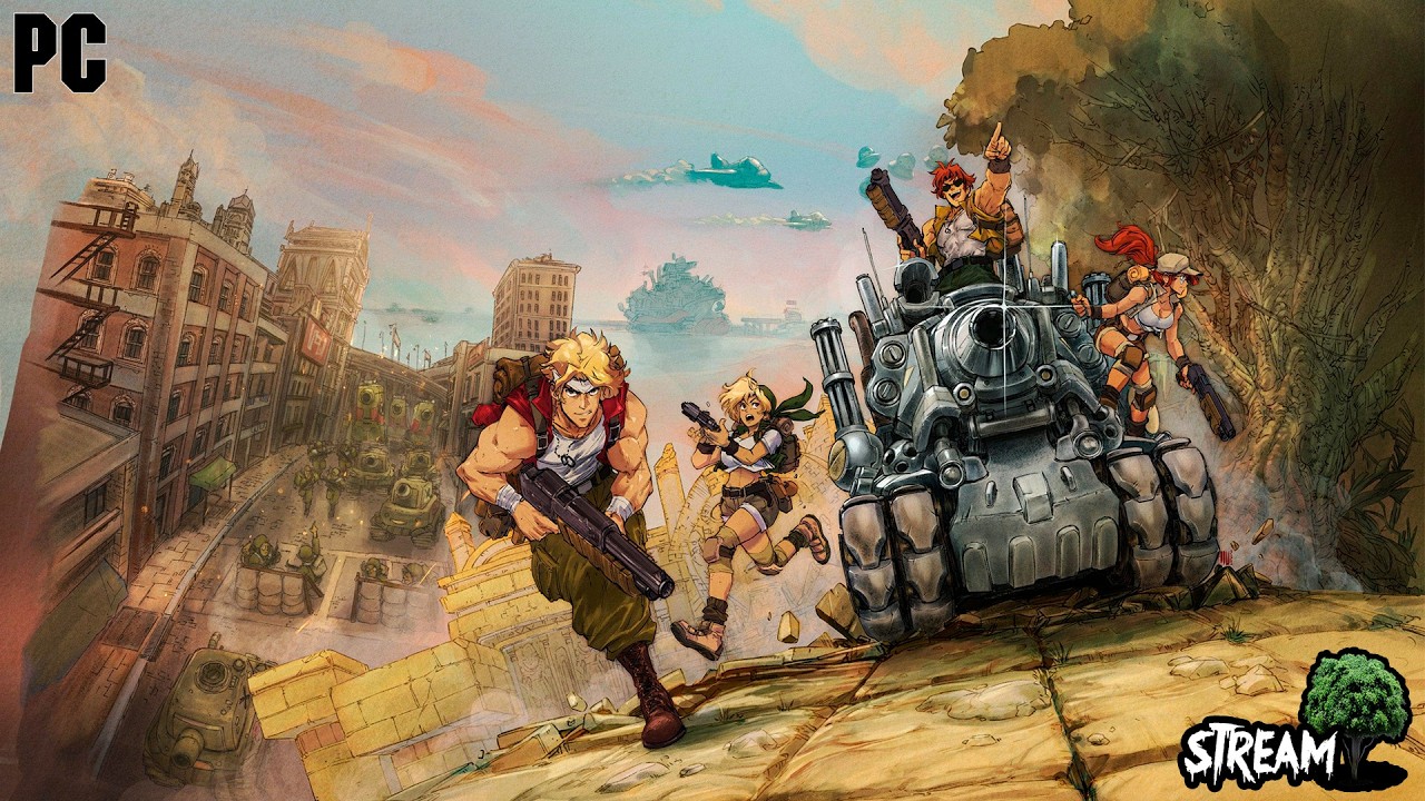 METAL SLUG X - прохождение / сложность VERY HARD | PC | Стрим