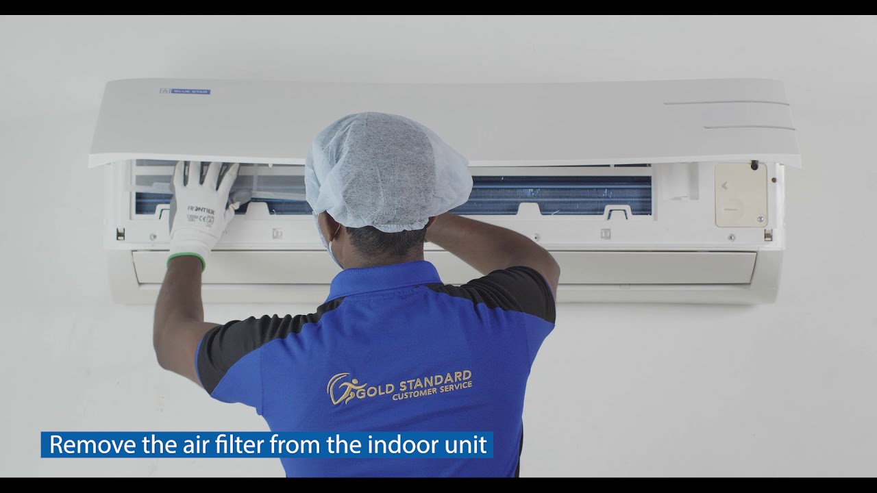 Split ACs - Filter Cleaning DIY Guide by Blue Star