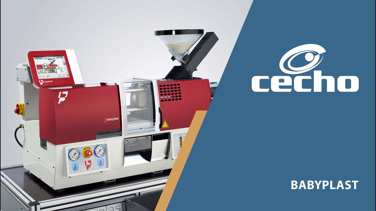 BABYPLAST - The smallest fully hydraulic injection molding machine