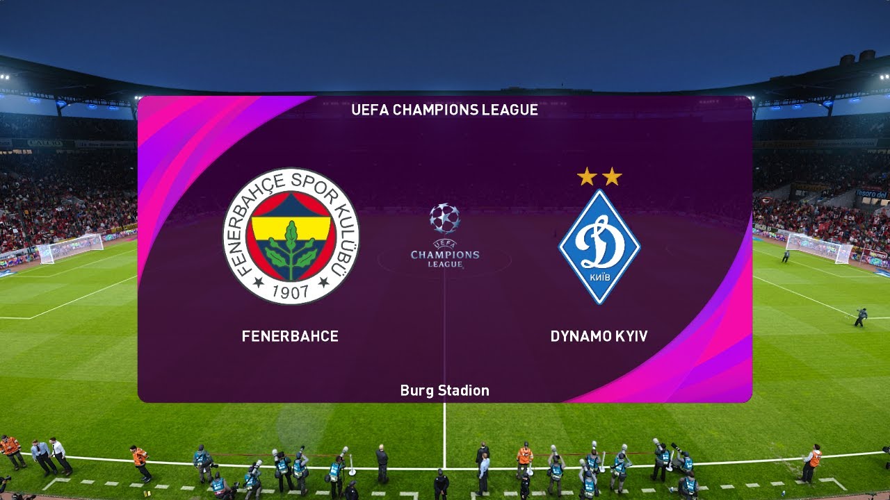 Fenerbah&ccedil;e vs Dynamo Kyiv (27/07/2022) UEFA Champions League PES 2021