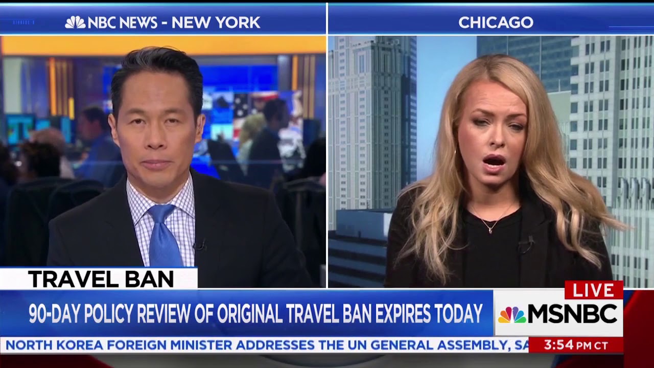 Fiona McEntee on MSNBC 9/24/2017