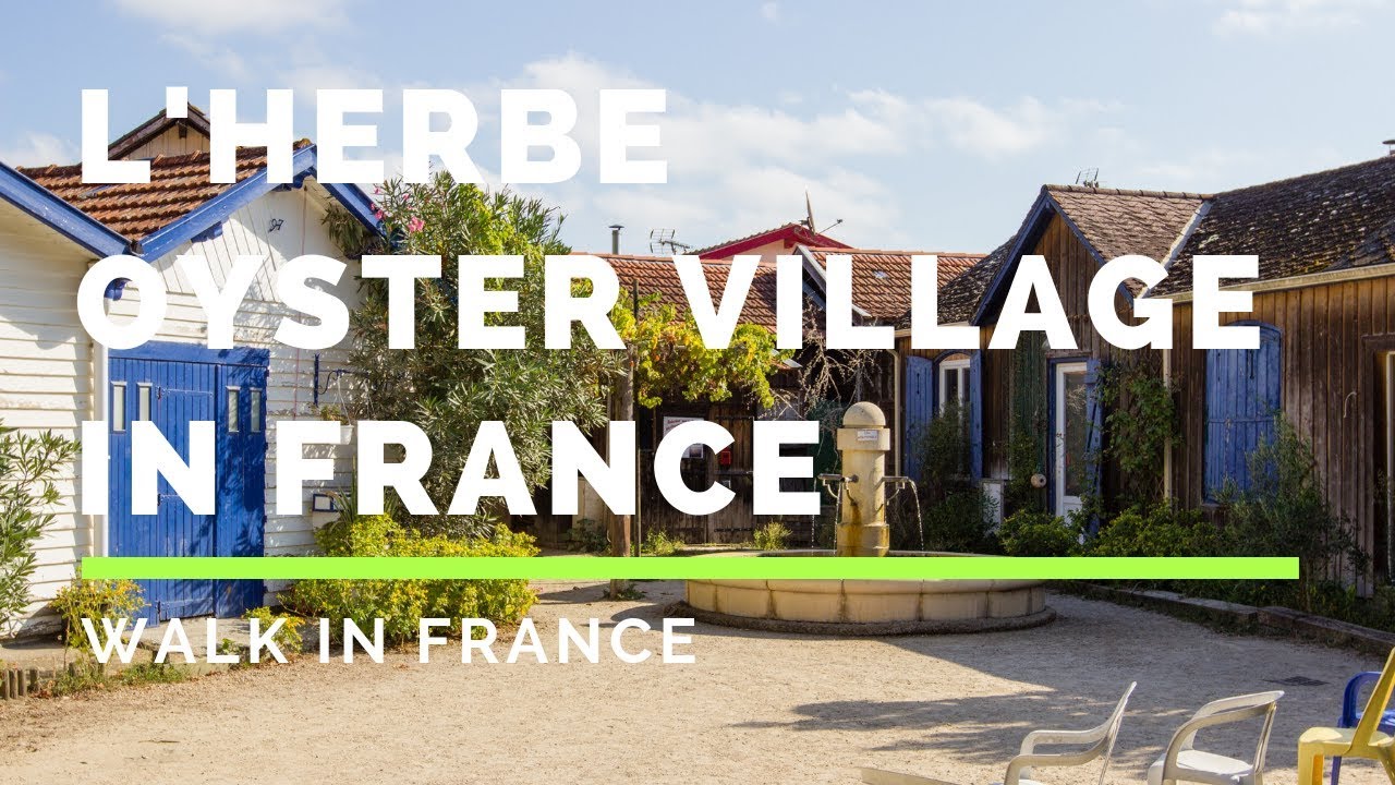 L'Herbe, oyster village in France - L'Herbe, village ostréicole en France