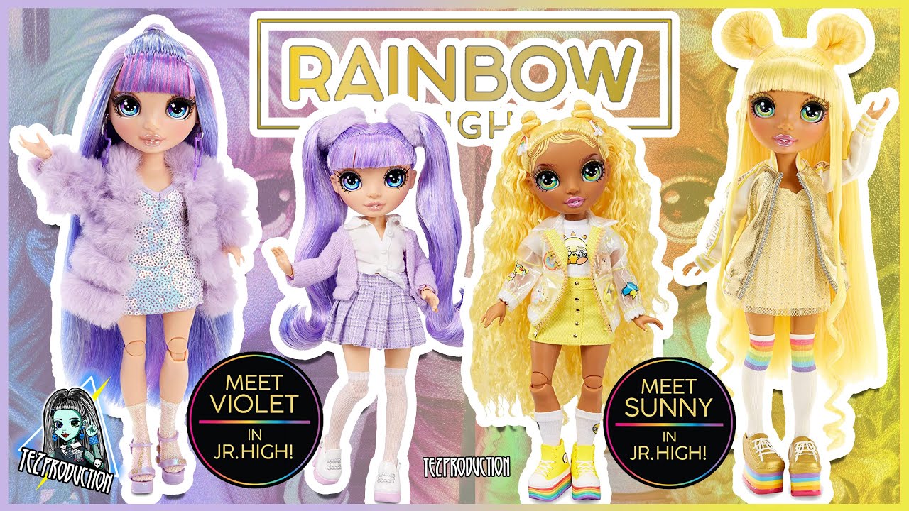 REVIEW RAINBOW HIGH JUNIOR HIGH 🌈 VIOLET WILLOW & SUNNY MADISON