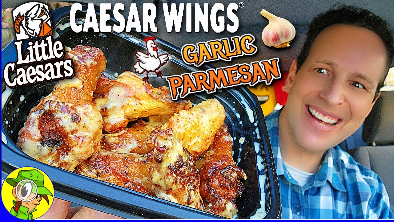 Маленькие Цезари® ? CAESAR WINGS® | ЧЕСНОЧНЫЙ ПАРМЕЗАН Обзо...