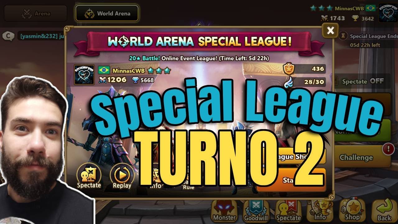 Fazendo algumas asas na Special League - Turno 2 RTA - Summoners Wars