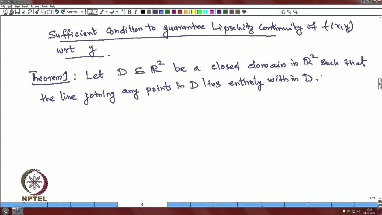 Mod-04 Lec-16 Gronwall's Lemma