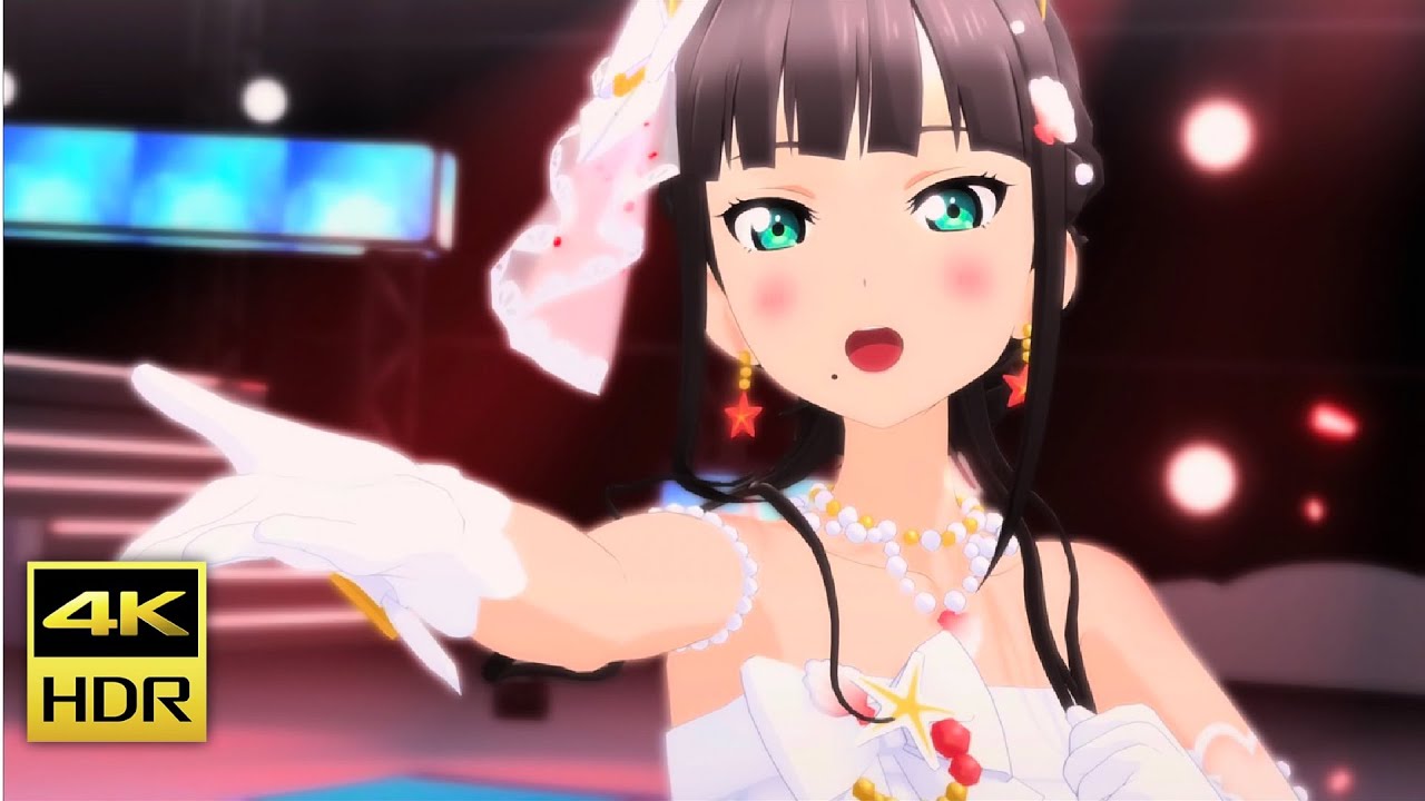 【スクフェスACHM/PS4】 WHITE FIRST LOVE MV 【4KHDR】