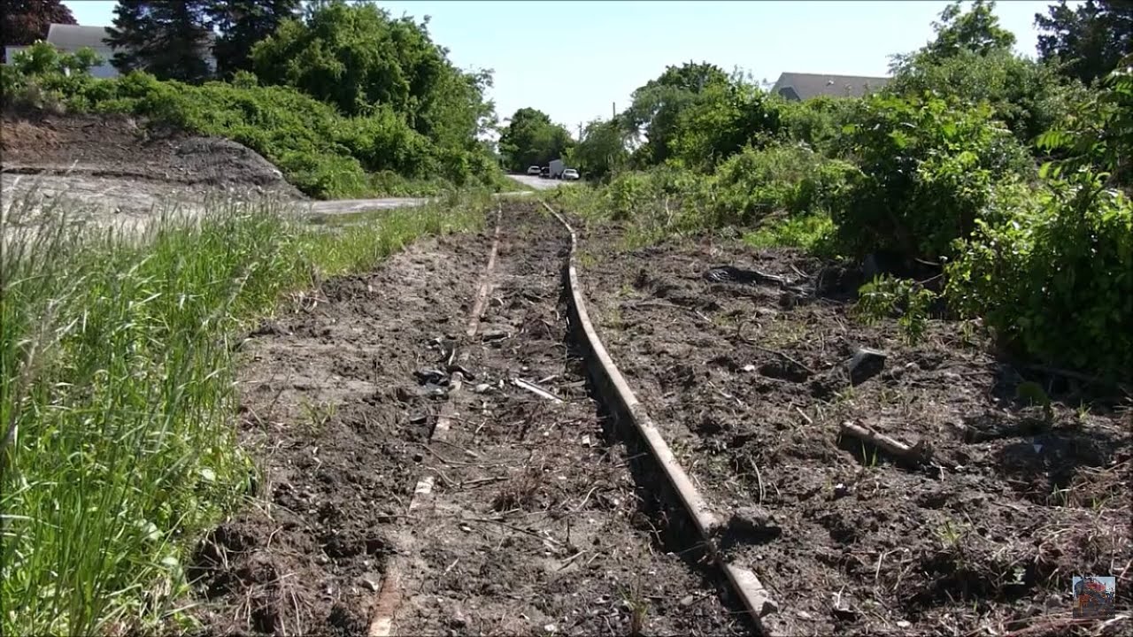 Abandoned railroad line cleared for restoration - 2017 - Fall River, MA