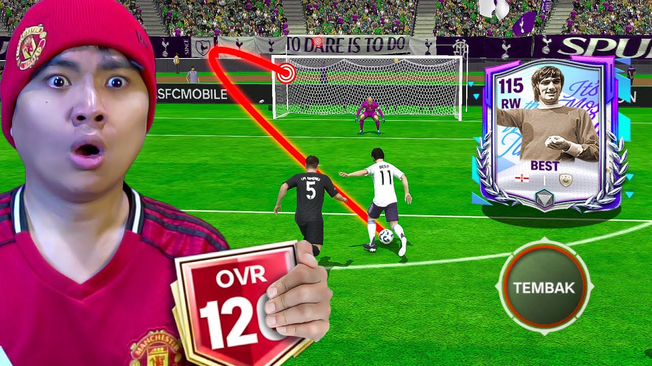 Aku Nyobain Kartu Legenda Manchester United BEST Max OVR++ di FC Mobile Licin kali wak