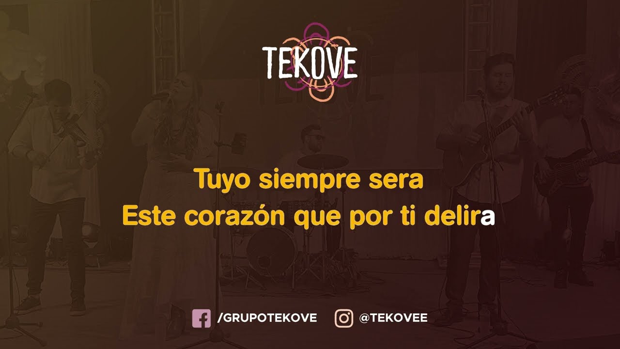 Regalo de Amor - TEKOVE (Karaoke)