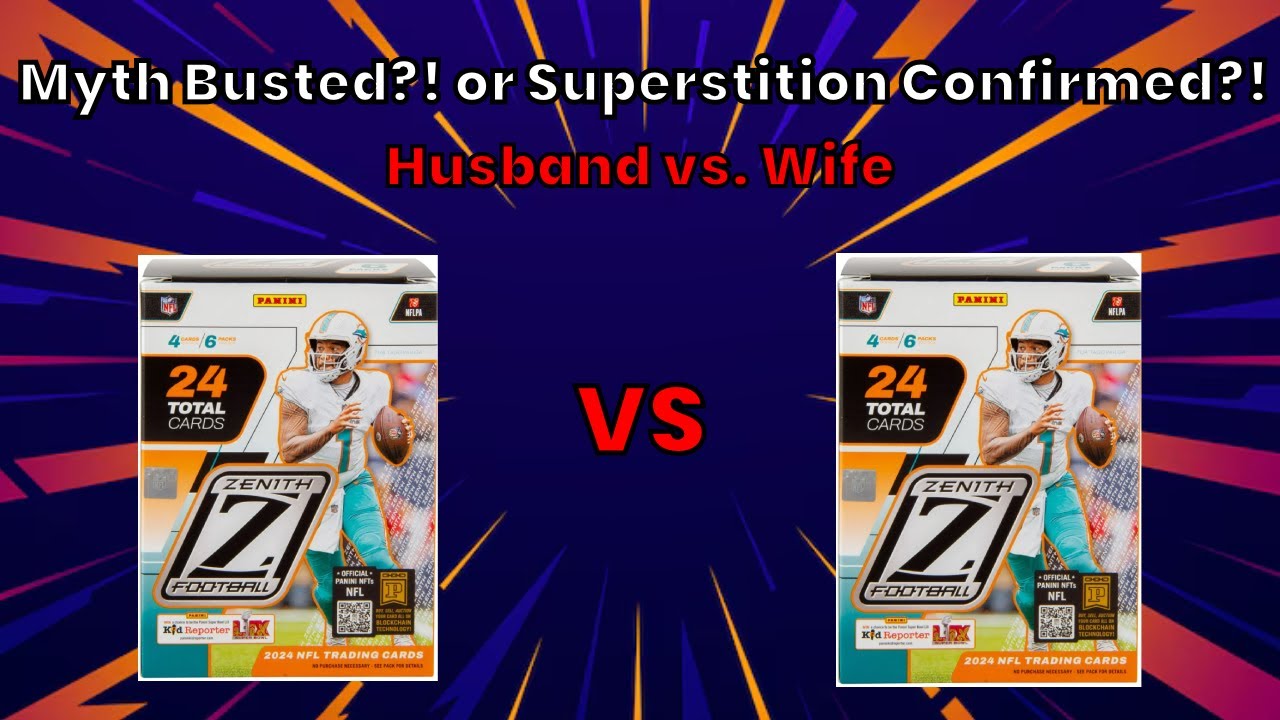 Husband vs Wife Blaster Box Battle!! Who Can Pull The Most Value?