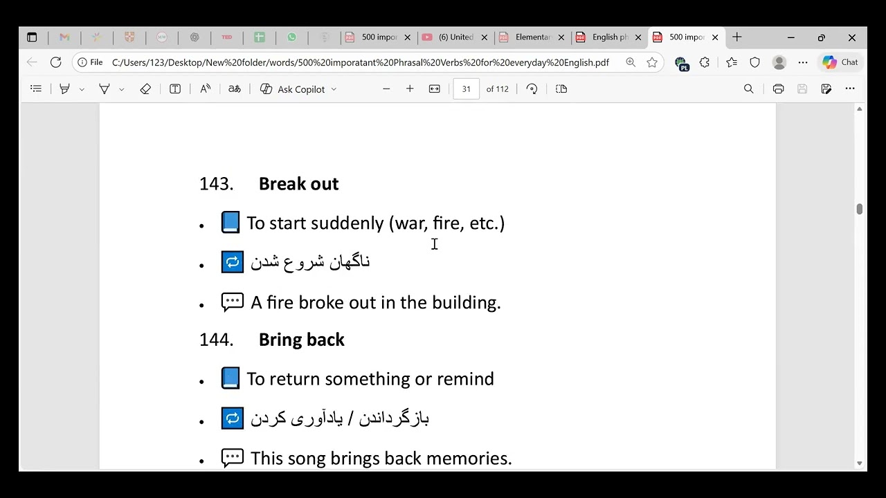 Intermediate English lesson 39