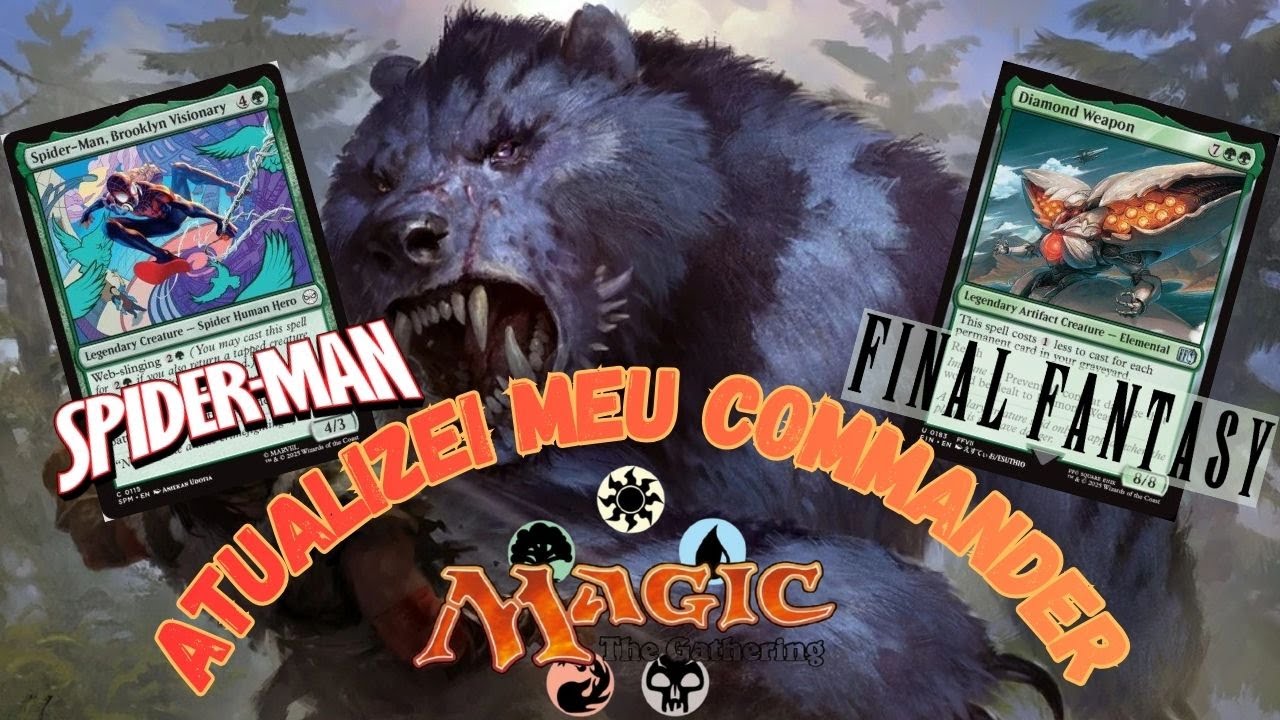 Goreclaw atualizado com Universes Beyond Spider-man, Final Fantasy, Avatar e mais!