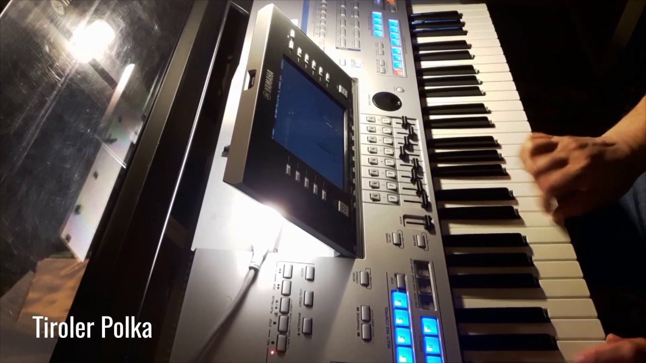 Marche Tiroler Polka Yamaha Tyros 4 Chrisitan Leskumpels