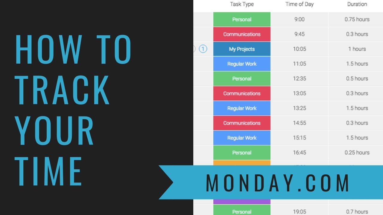 How to Track Your Time With Monday.com
