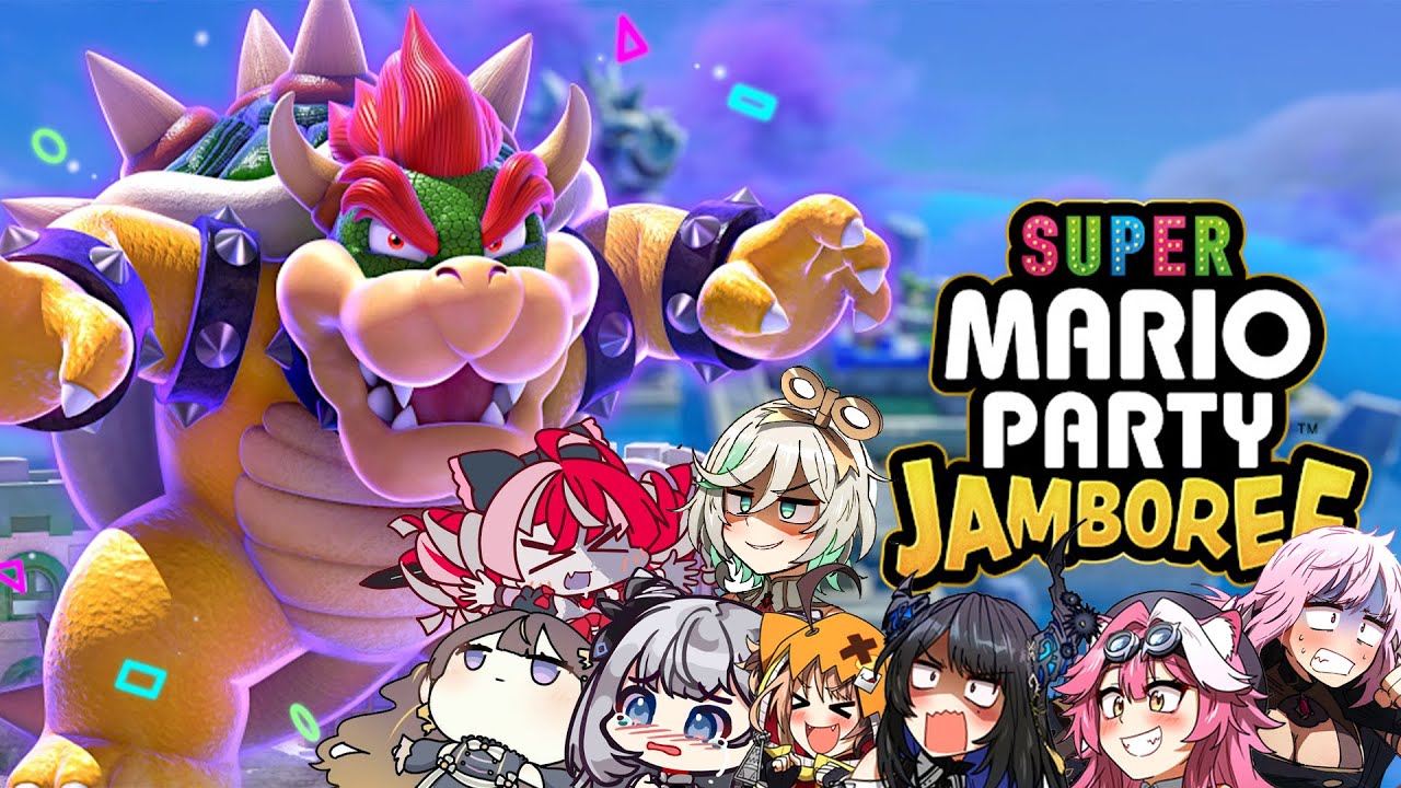 Bowser got bonk by HoloEN and HoloID gurls |  『Hololive』