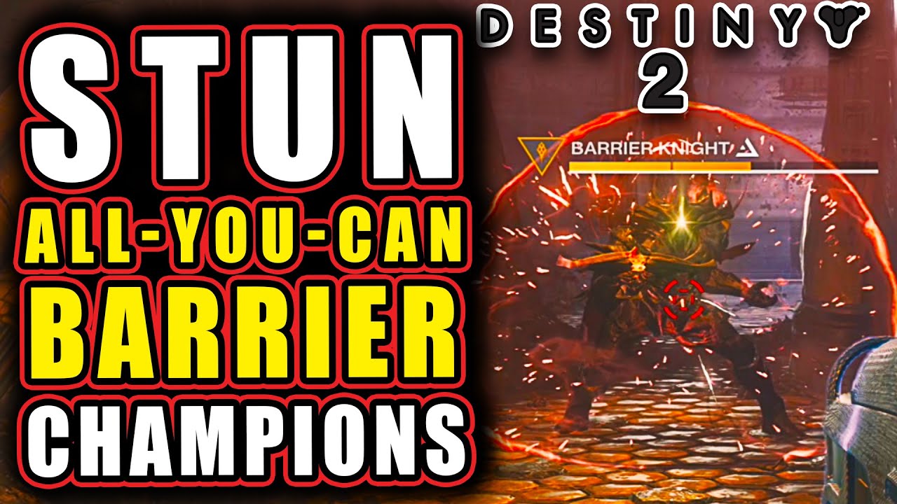 STUN FARM Champions (NO Divinity Exotic & Stasis Subclass) | Destiny 2