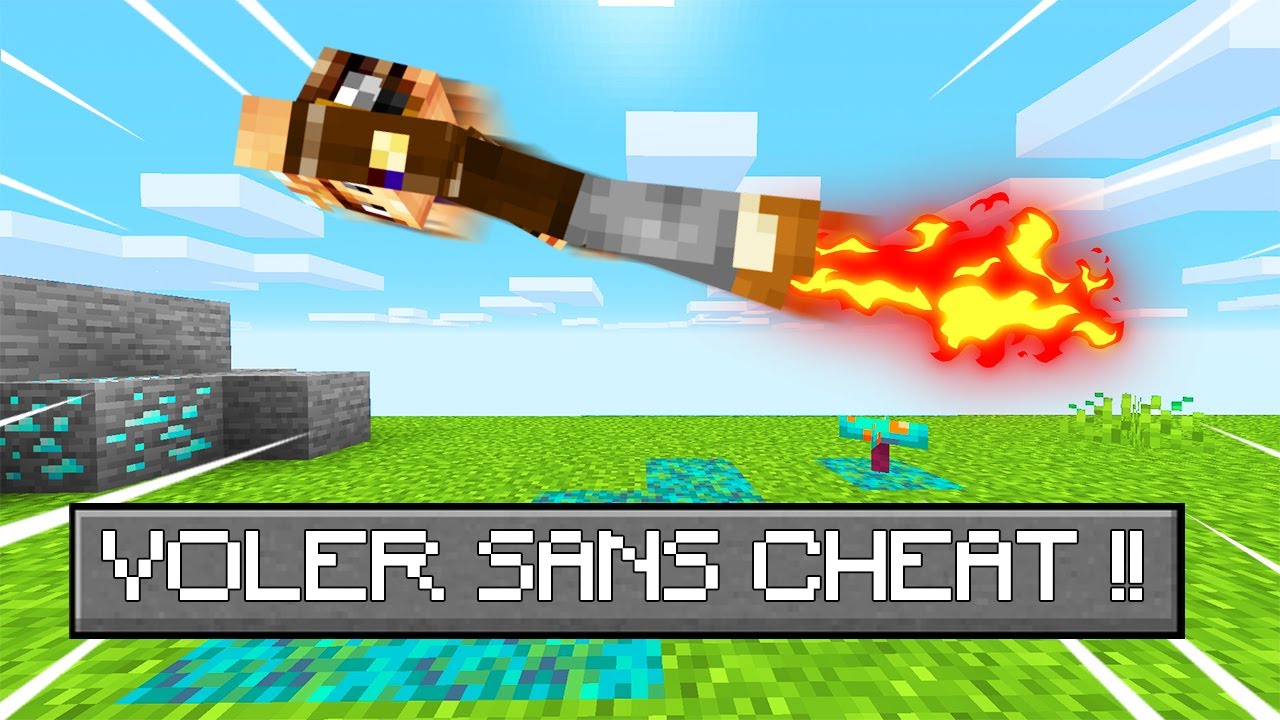 JE PEUX VOLER SANS CHEATER DANS MINECRAFT !! mce #19
