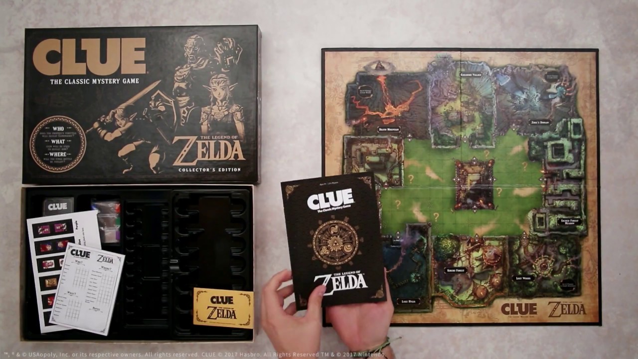 USAopoly Unboxes: The Legend of Zelda&trade; CLUE&reg;