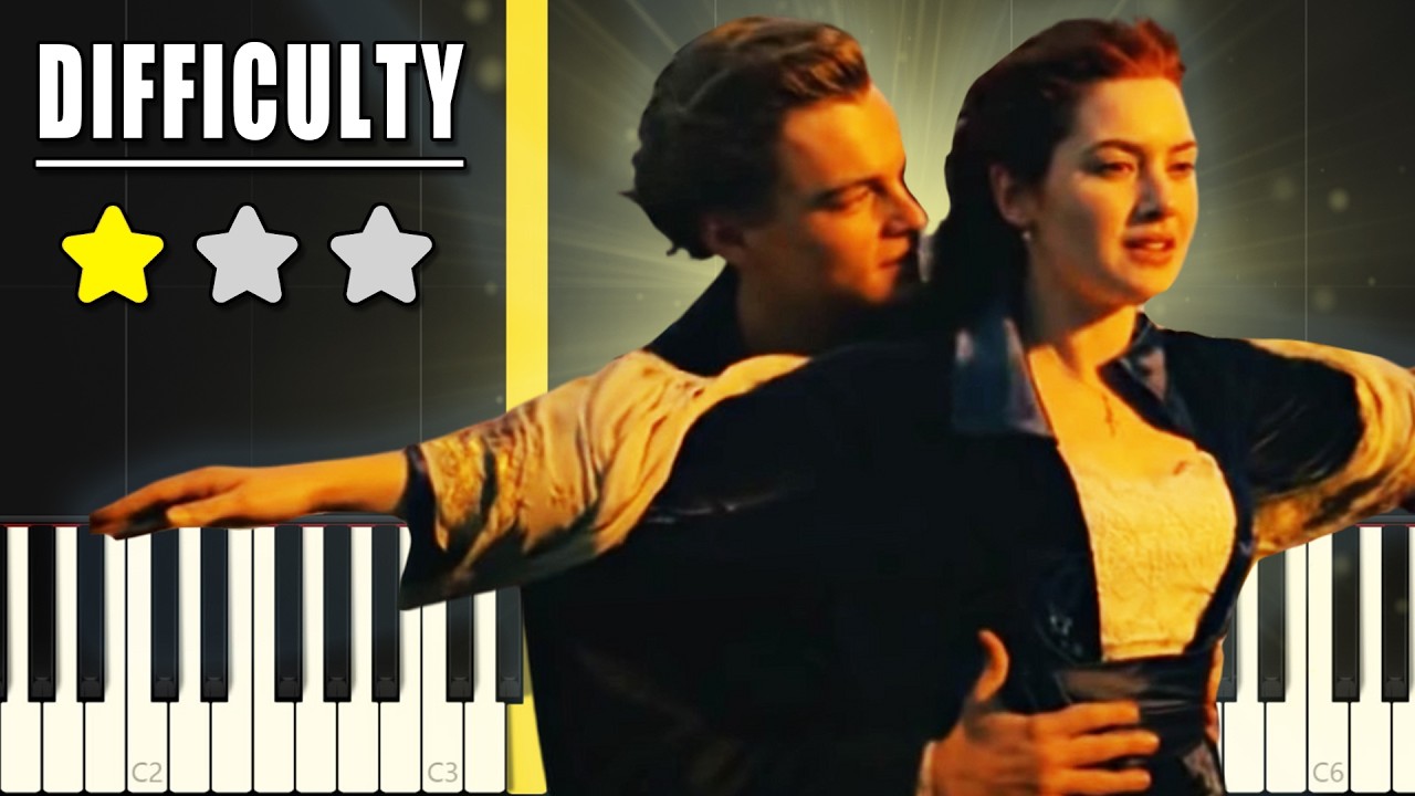 Titanic - My Heart Will Go On | EASY Piano Tutorial