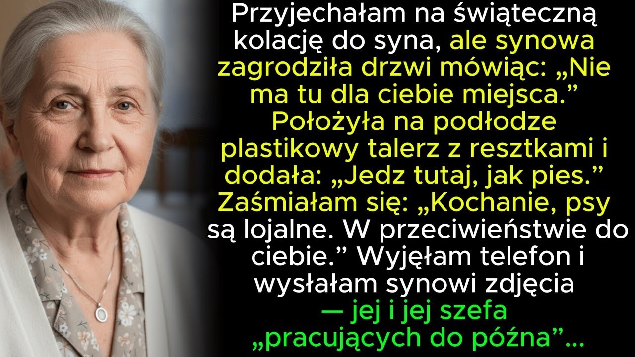 W Wigilię Synowa Powiedziała, Że Nie Ma Dla Mnie Miejsca… Więc Odeszłam. A Następnego Dnia Wszystko