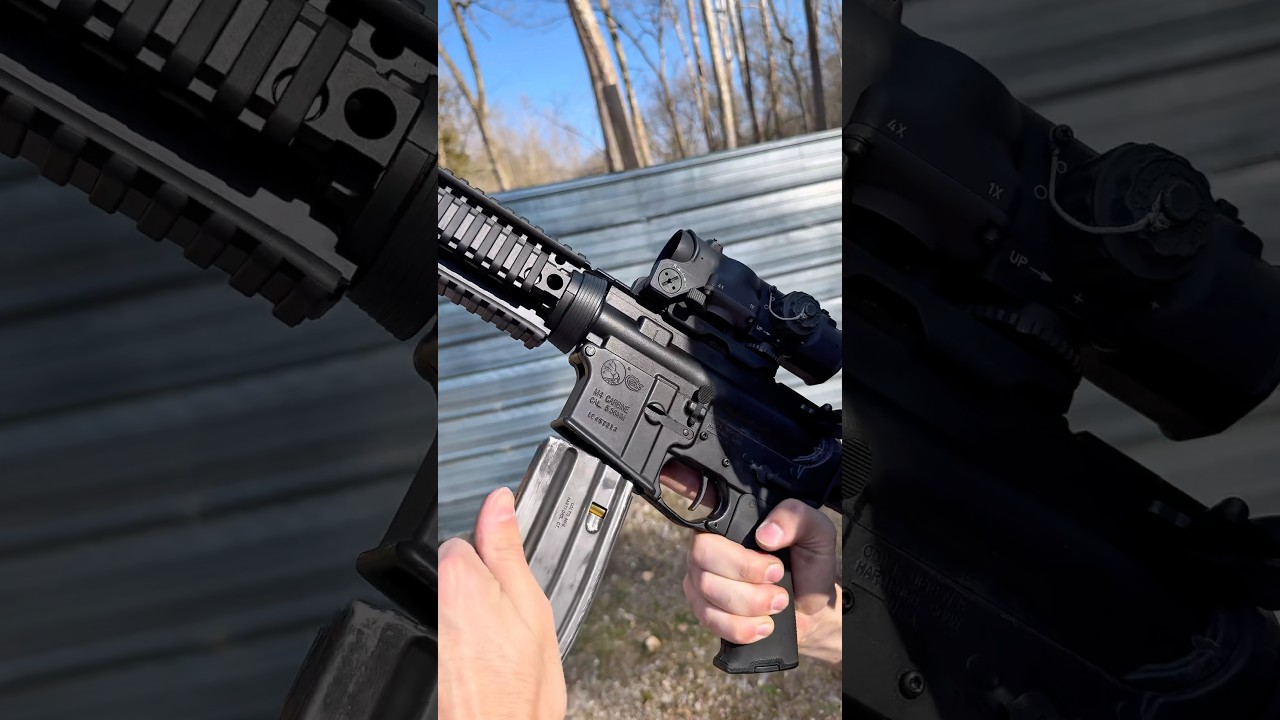 Colt M4 Carbine (MK18) with special Navy Seal build and super semi 😐