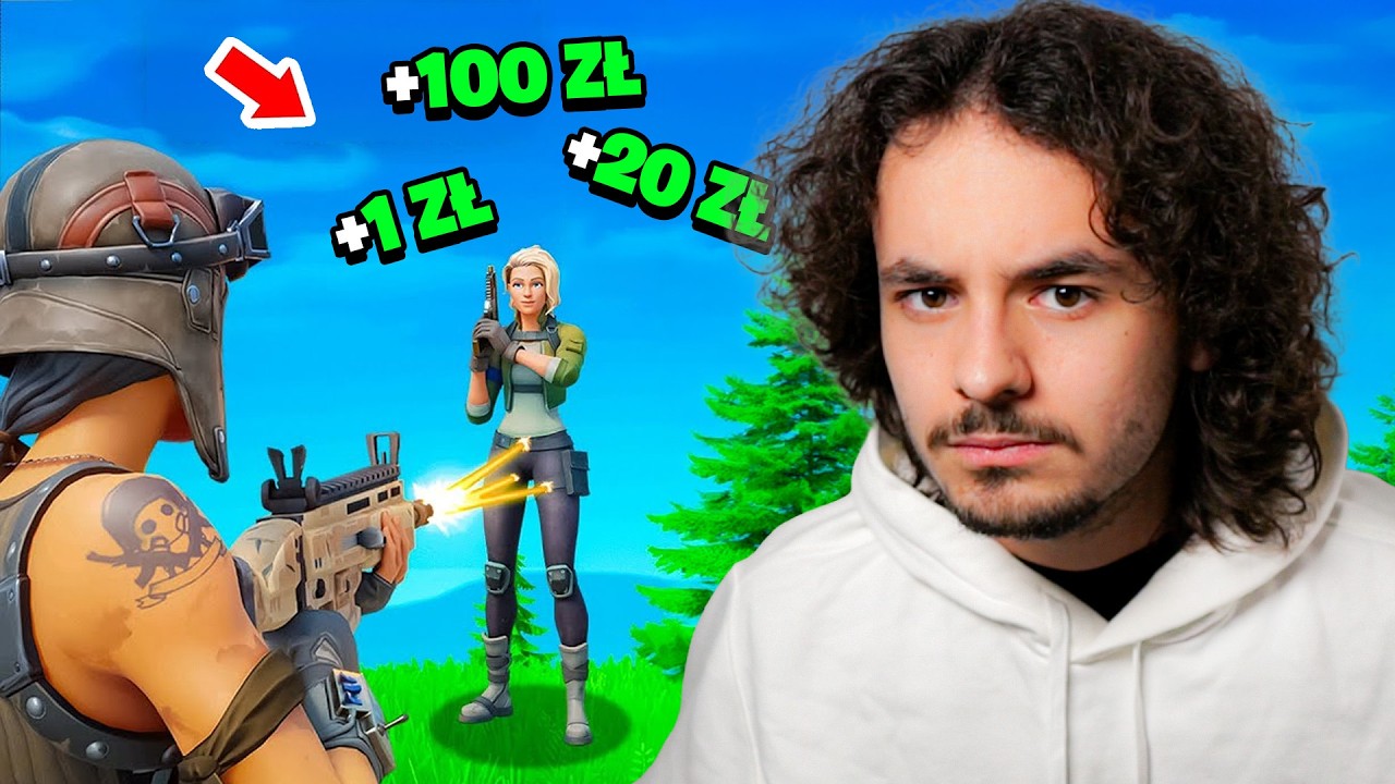 Płacę ZAKRZAKOWI Za Każdy DMG w Fortnite