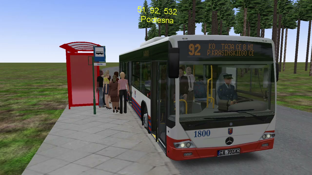 OMSI 2: Fiction Szczecin - Mercedes-Benz Conecto LF 