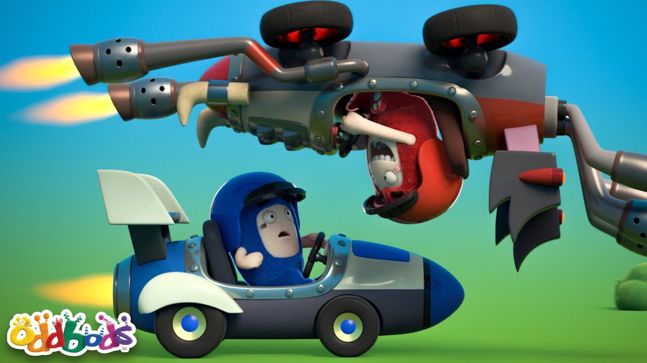 ⚡ Corrida de Velocidade dos Oddbods ⚡ | Oddbods Brasil | Esportes e Jogos | Moonbug Crianças