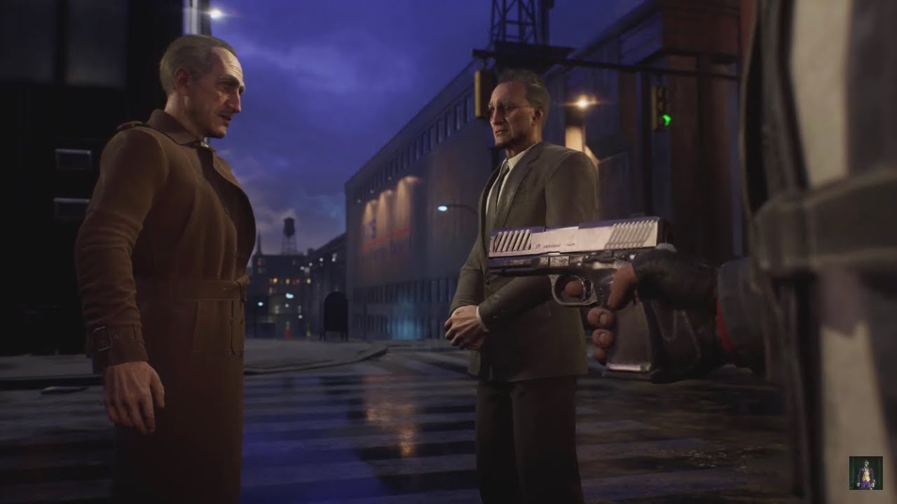 Thug pulls a gun on Alfred and immediately regrets it..