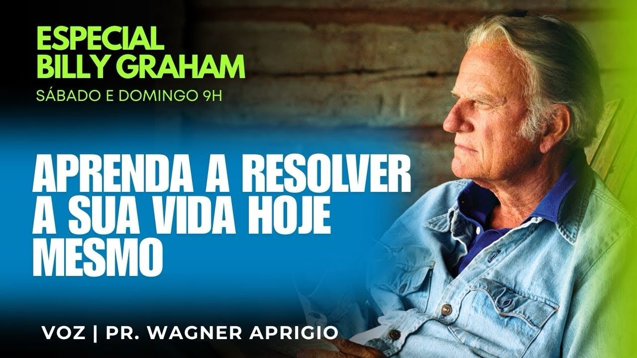 EXISTE UMA ÚNICA SOLUÇÃO PARA O SEU PROBLEMA | #billygraham #encontrocomdeus 