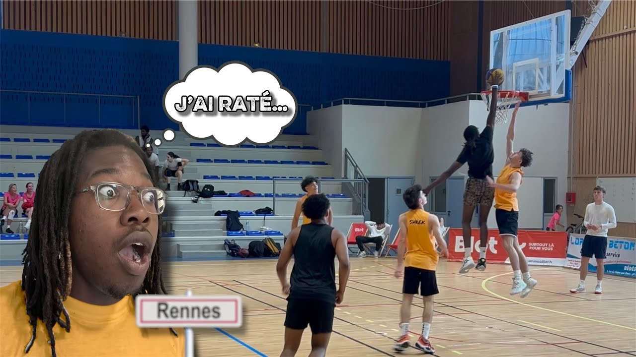 tournoi 3x3 &agrave; Rennes contre des n1 - u18