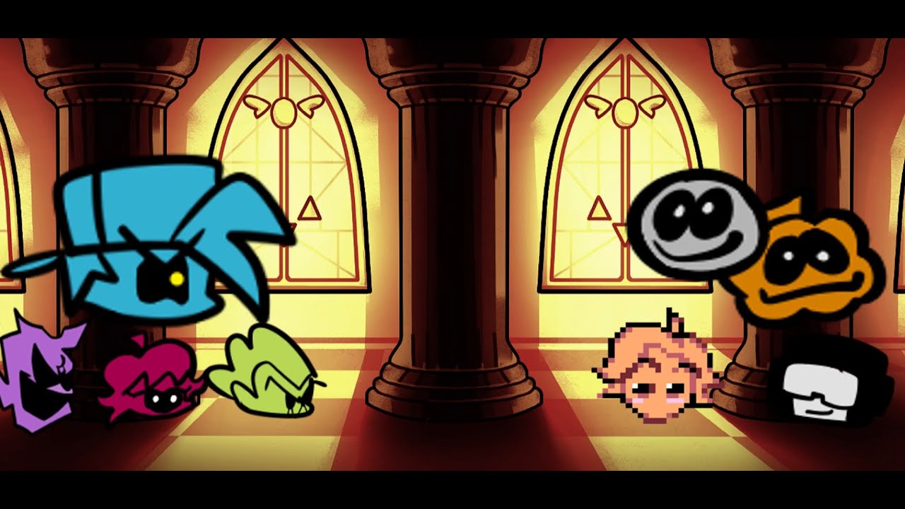 the fighters but it's the vanilla fnf cast