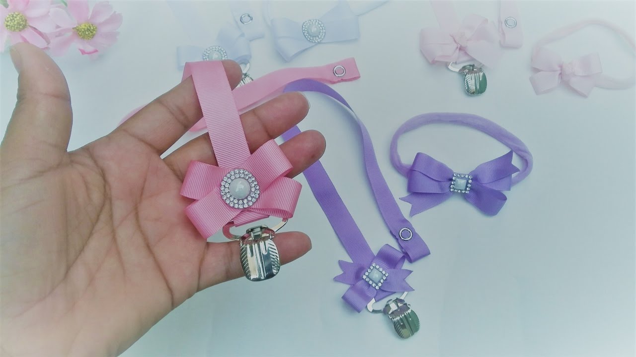 Diy Prendedor se chupeta/Diy Clamp Soother