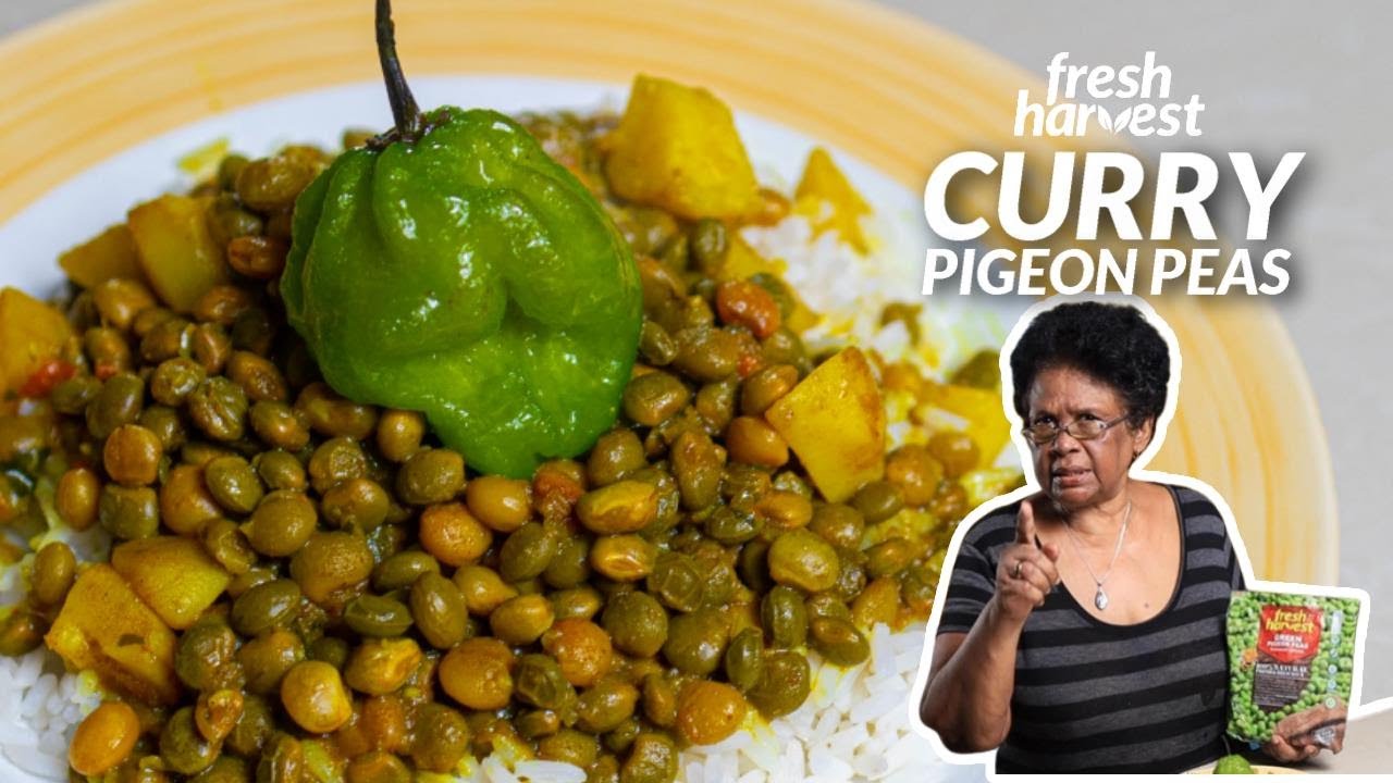 Curry Pigeon Peas