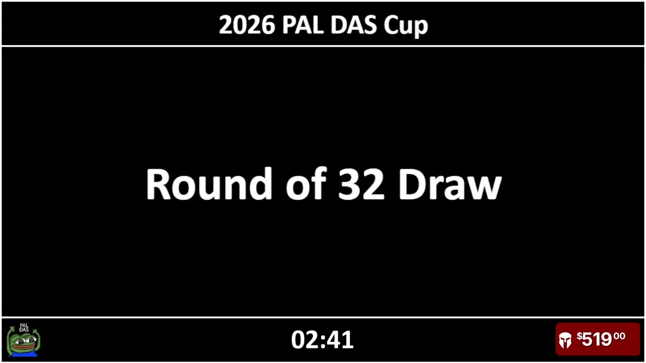 2026 PAL DAS Cup | Round of 32 Draw | 2026-01-30