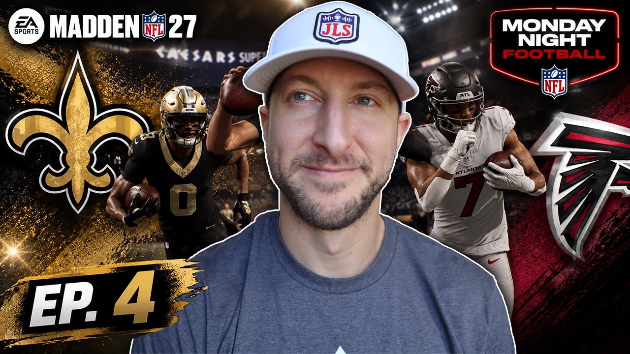 Saints vs. Falcons on MONDAY NIGHT FOOTBALL! | Madden 27 Franchise Ep. 4