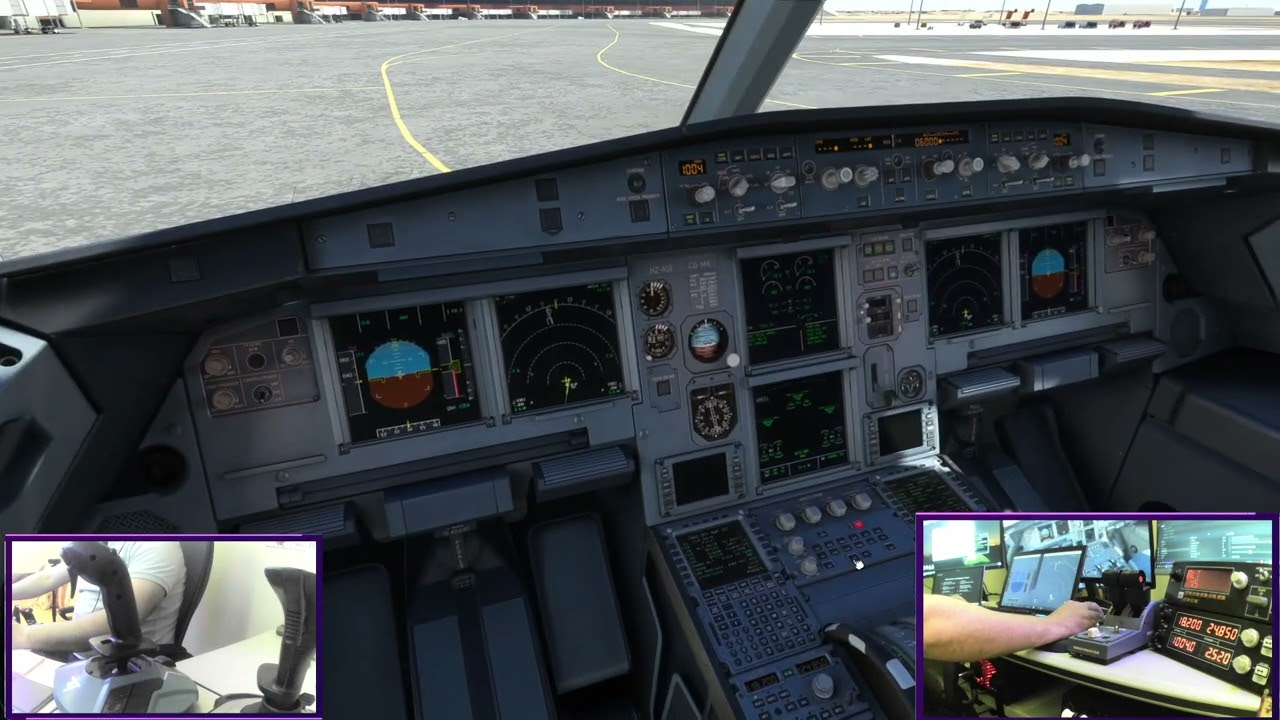 MSFS2020 Takeoff from King Abdulaziz International Airport Airbus 320