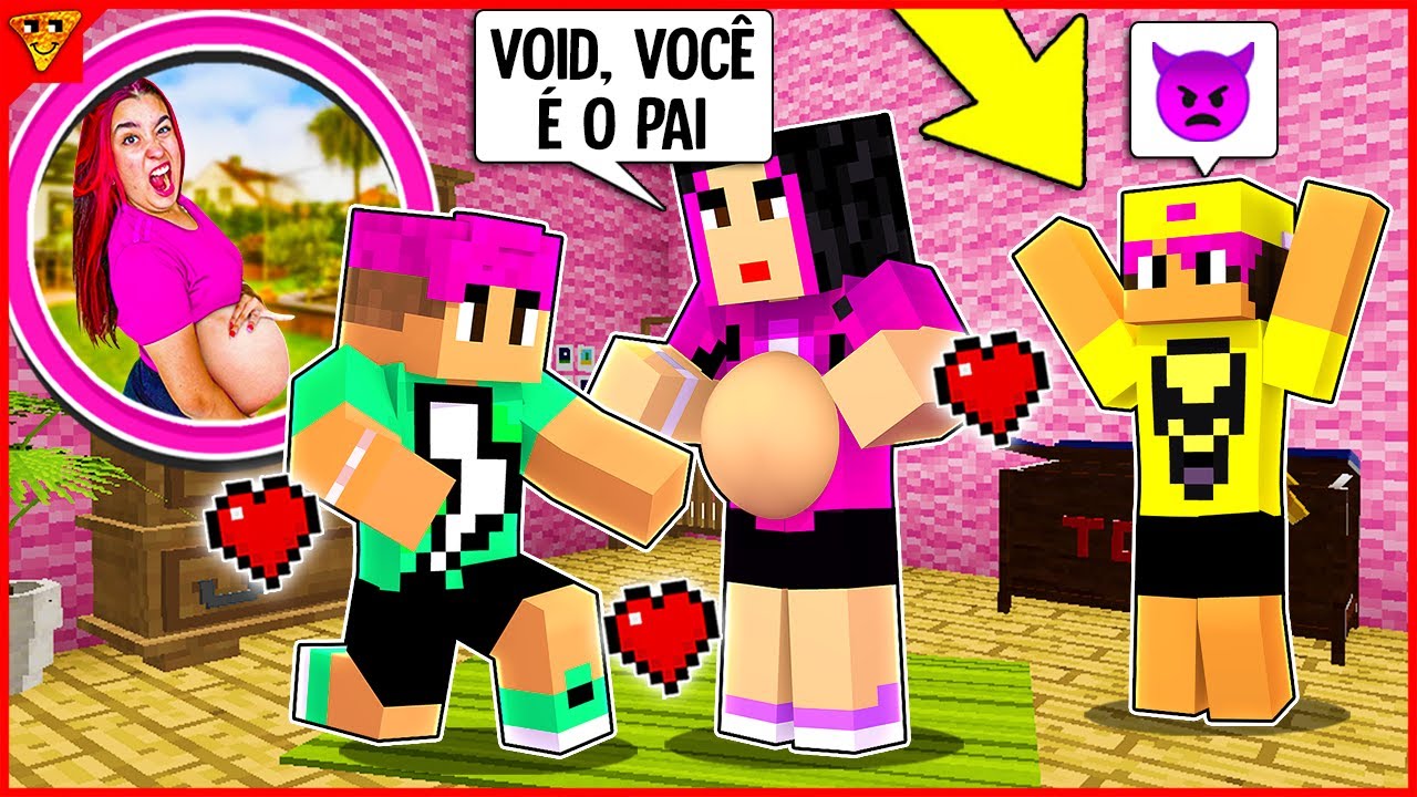 A EMILLY VICK ESTÁ GRÁVIDA, MAS o PAI É O VOID e ISSO ACONTECEU... no Minecraft