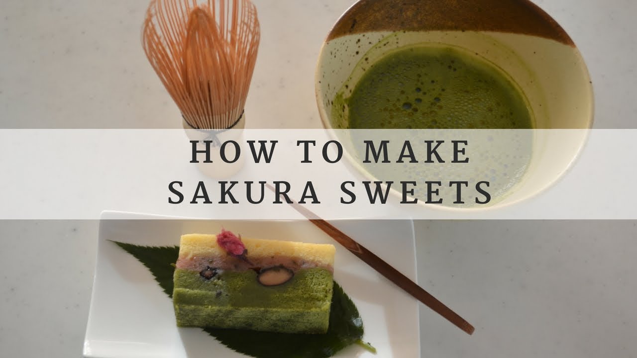 How to make Japanese traditional★Sakura Sweets★~桜浮島の作り方～（EP47）
