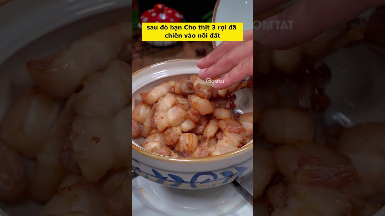 Thịt kho t&agrave;u đơn giản theo phong c&aacute;ch nh&agrave; l&agrave;m
