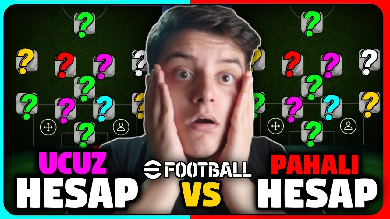 UCUZ ORTA VE PAHALI HESAP'LARA KADRO KURDUM!😱 | HANGİSİ DAHA GÜZEL!? | eFootball Mobile 2025