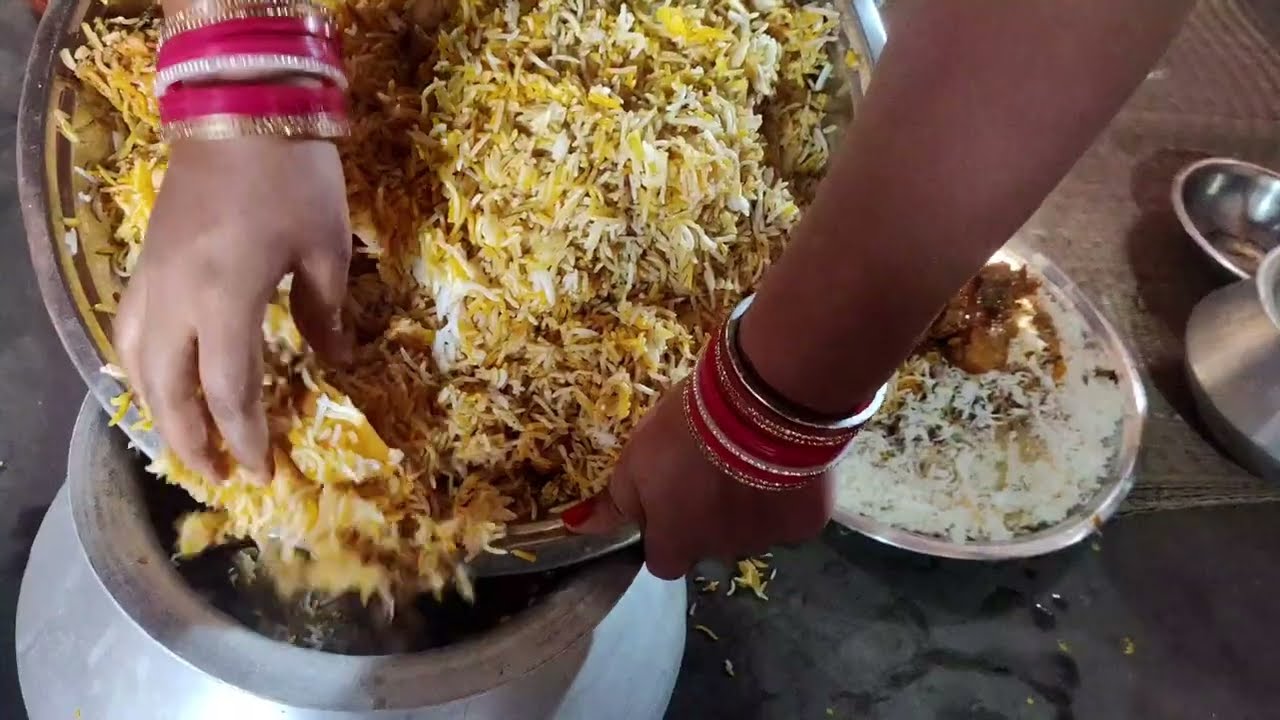 #chicken handi biryani recipe 💯✅😋#
