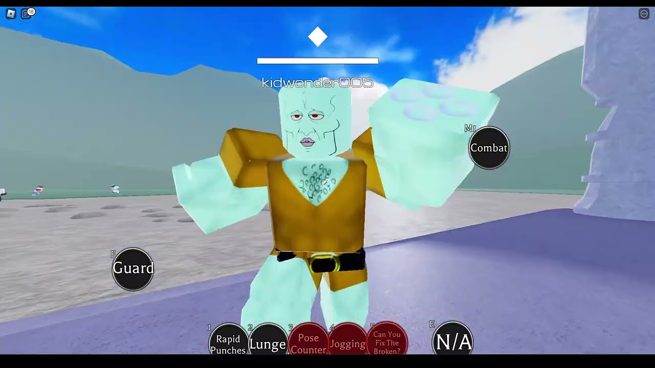 Squidward got added in Marrvellous Playgrounds (Roblox)