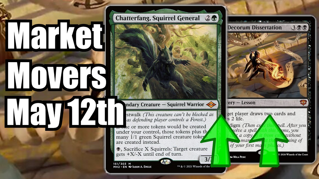 Главные события на рынке MTG &mdash; 12 мая &mdash; Карты для форматов Modern и Commander в продаже! Chatterf...